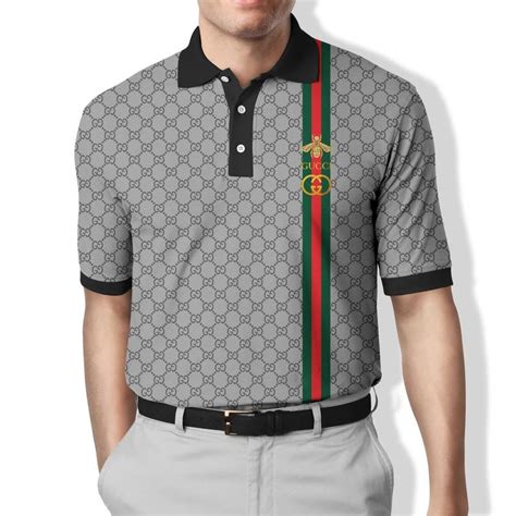 gucci bee polo ebay|Gucci Bee Polo Men’s Medium GG Sleeves .